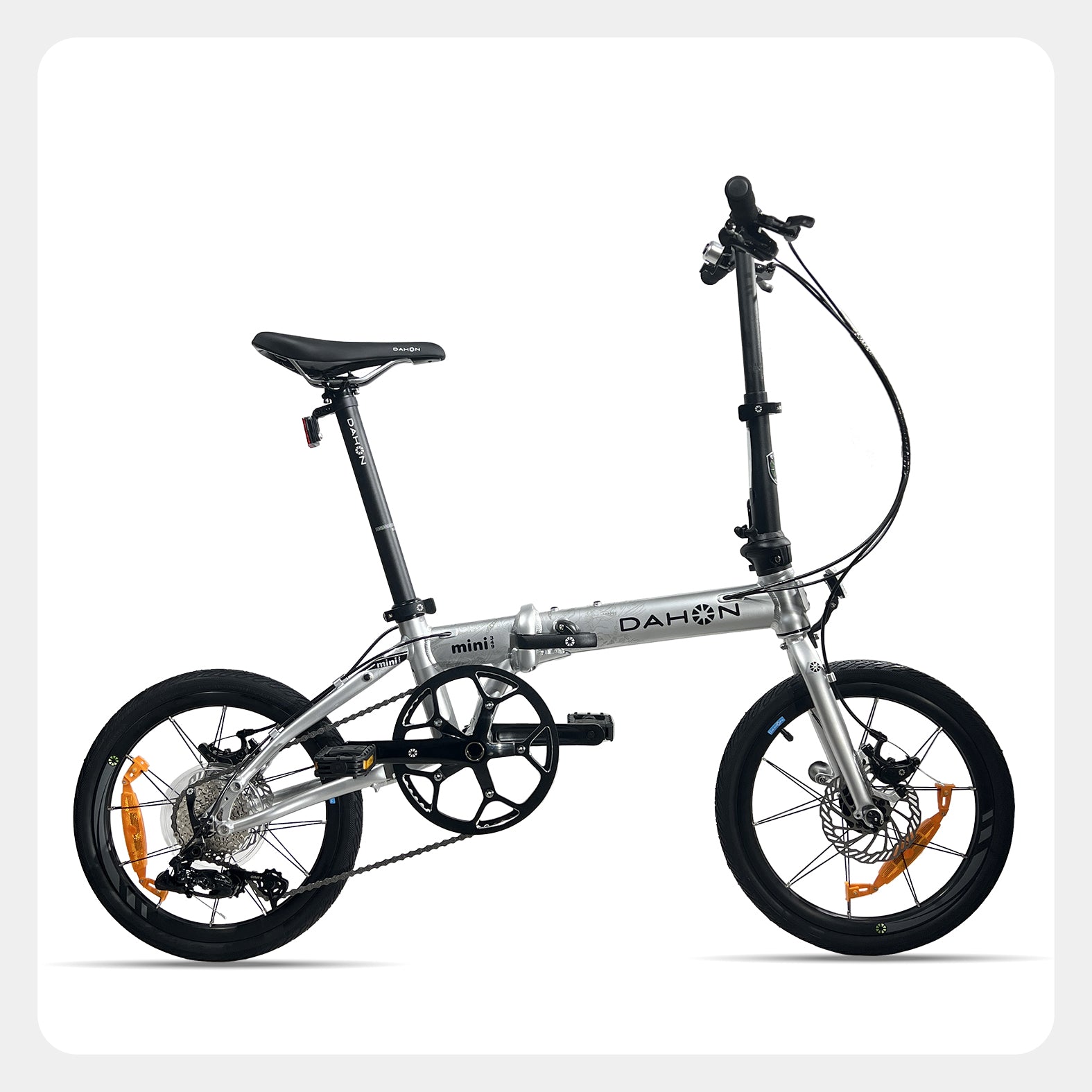 DAHON FOLDING BIKE /MINI 349 /Quick Silver, 16inch, 9-Speed, Disc-brakes, 10.3Kg