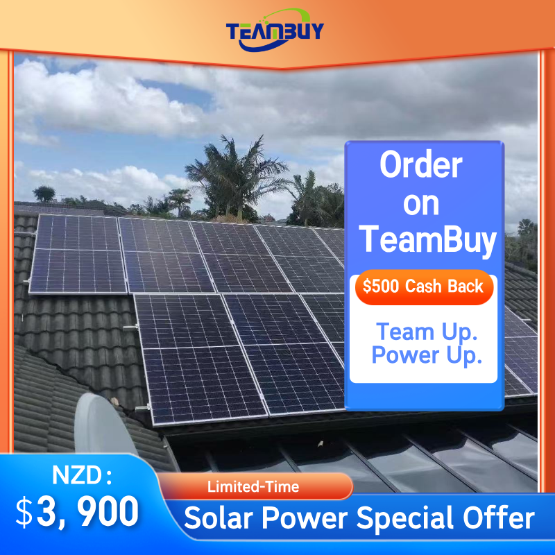 NZ Solar Power 5.5KW Teambuy – Limited-Time Special Offer!